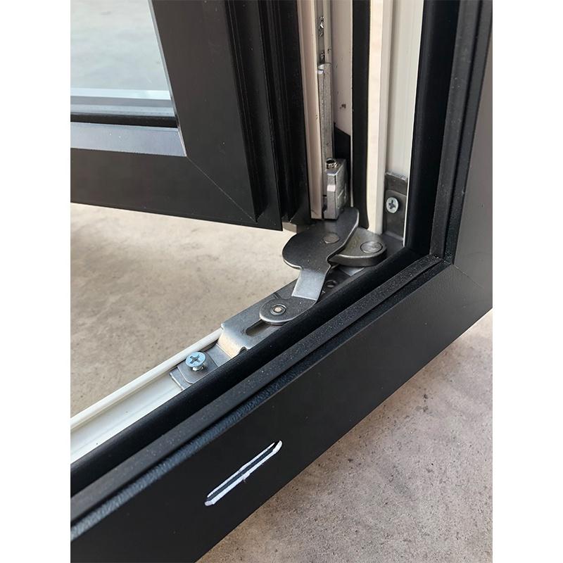 DOORWIN 2021Texas wholesale Inexpensive dual pane aluminum tilt and turn aluminum windows