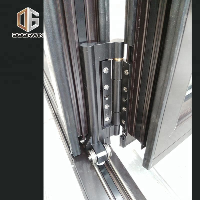 DOORWIN 2021The newest Bi Folding aluminum window and door Fold Door with double tempered glass AS2047 Certificateby Doorwin on Alibaba