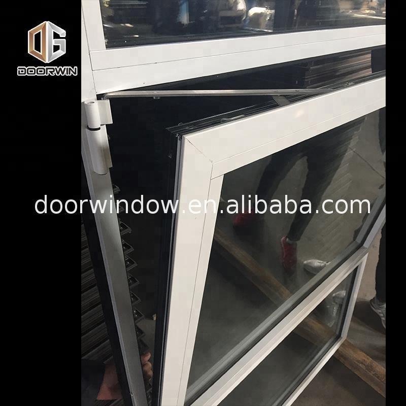 DOORWIN 2021The newest Customised aluminum inswing casement windows and doors Chinese factory outswing Casement Entry Open Styleby Doorwin on Alibaba