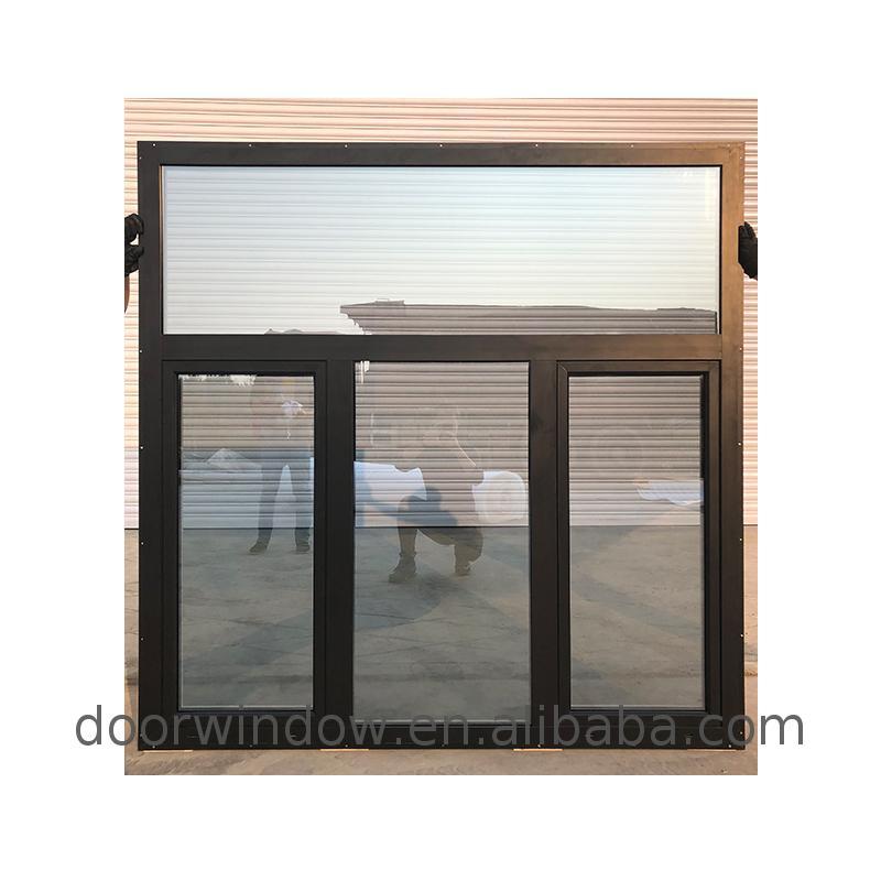 DOORWIN 2021Thermal break aluminum window opening 180 degree casement windows new design