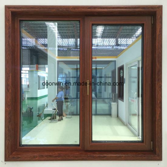 DOORWIN 2021Tilt Turn Window Thermal Break Aluminum with Wood Cladding - China Tilt and Turn Window, Casement Window