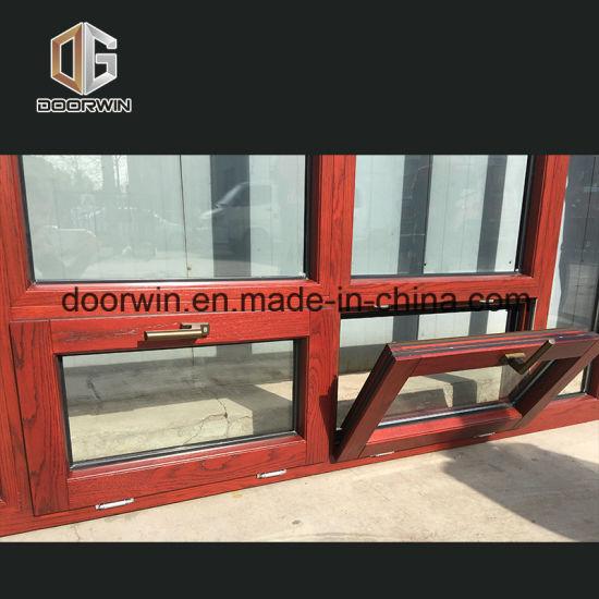 DOORWIN 2021Tilt Turn Windows with Aluminum Clad Oak Wood - China Tilt Turn Window, Wood Windows