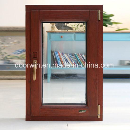 DOORWIN 2021Tilt and Turn Oak Wood Window - China Tilt and Turn Window, Customized Tilt Window