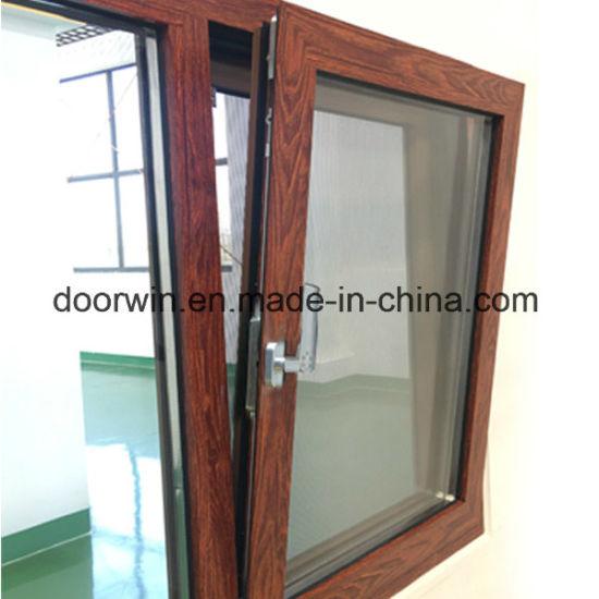 DOORWIN 2021Tilt and Turn Thermal Break Aluminum Window Fitted with Coded Lock Handle - China Timber Wood, Timber Cladding