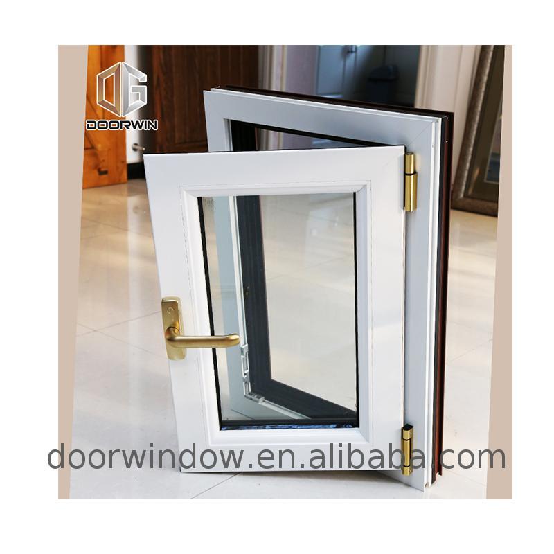 DOORWIN 2021White tilt and turn thermal break aluminum windows
