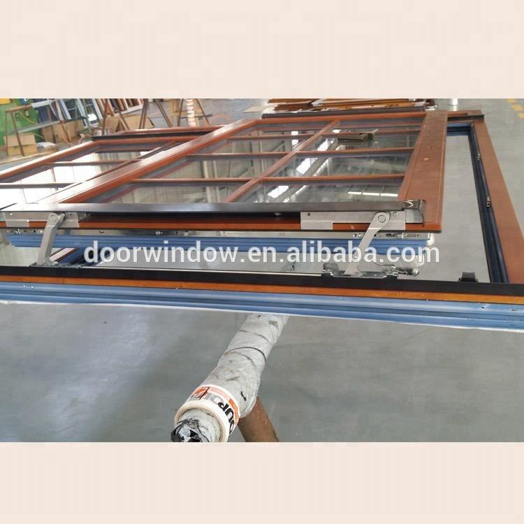 DOORWIN 2021Tilt & slide door stained glass sliding doors stacking by Doorwin on Alibaba