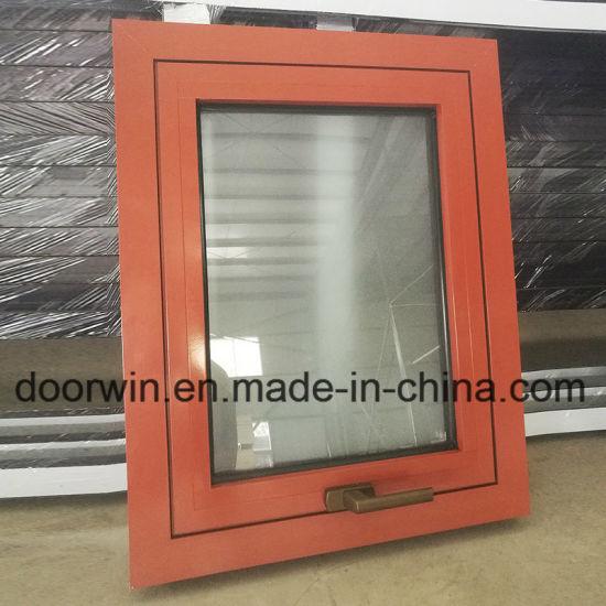 DOORWIN 2021Top Hung Window Thermal Break Aluminum Window with Frosred Glass for Sale - China Window, Glass Panel Window