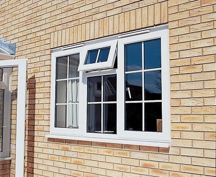 DOORWIN 2021Top Quality UPVC Casment Window with Grids - China PVC Casement Window, PVC Window