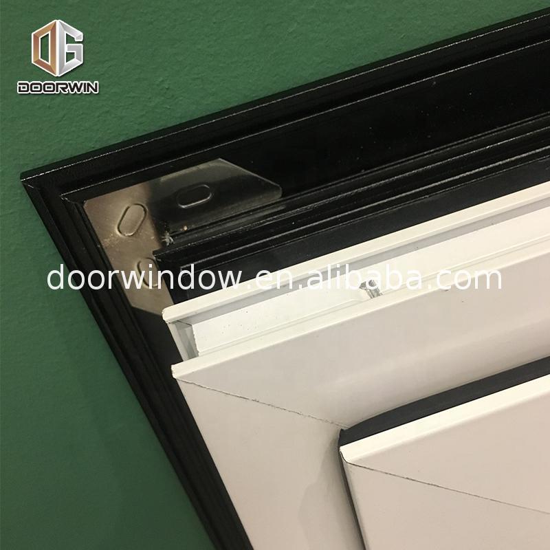 DOORWIN 2021Top grade aluminum tilt turn white powder coating finish tilt-turn casement windows