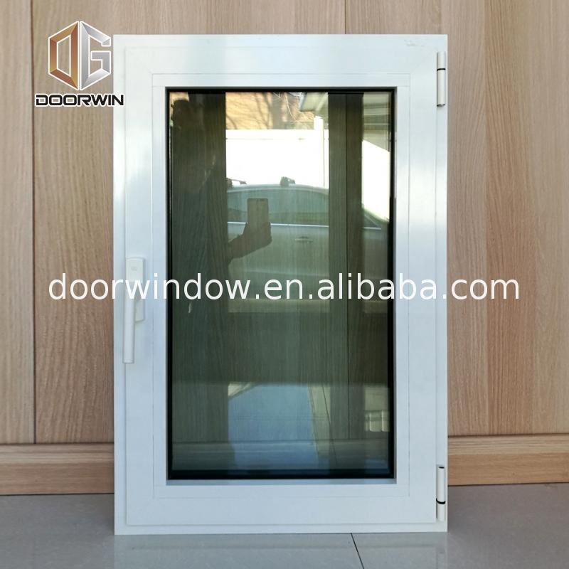 DOORWIN 2021Top grade aluminum tilt turn white powder coating finish tilt-turn casement windows