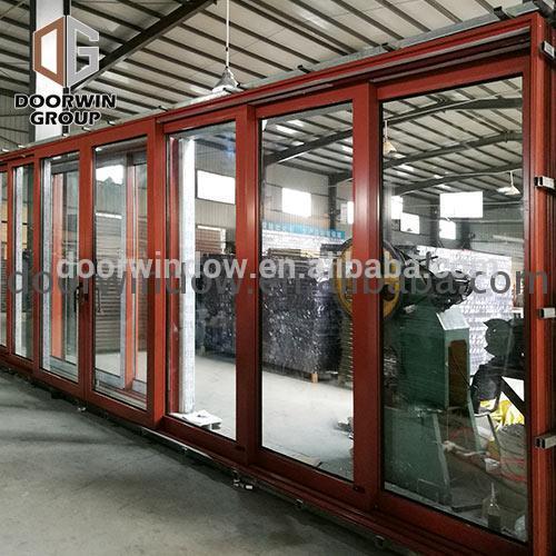 DOORWIN 2021Toyota hiace sliding door step cover side toughened glass aluminum doors top by Doorwin on Alibaba