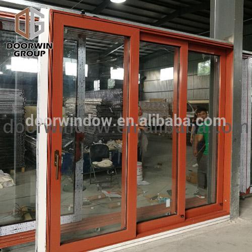 DOORWIN 2021Toyota hiace sliding door step cover side toughened glass aluminum doors top by Doorwin on Alibaba