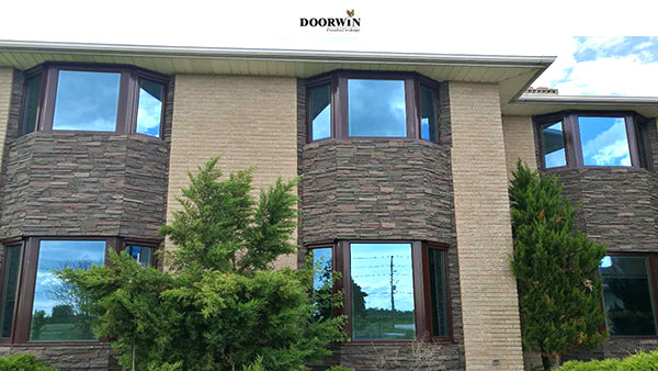 Doorwin 2021Lowest price manufacturer in China with good quality and reputation for bay & bow windows