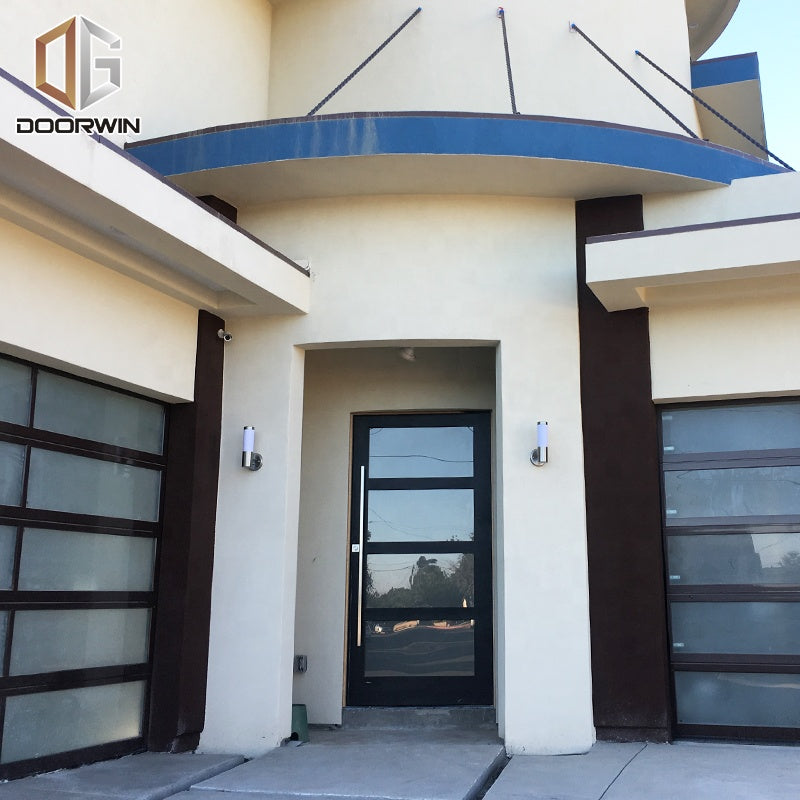 Doorwin 2021This door for Our San Diego, USA Client, Features an Offset Pivot Point, Which Also Has a Hardwood Frame