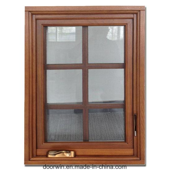 DOORWIN 2021USA Red Oak Timber Windows with Aluminum Cladding - China Timber Windows with Aluminum Clad, Red Oak Wood Window