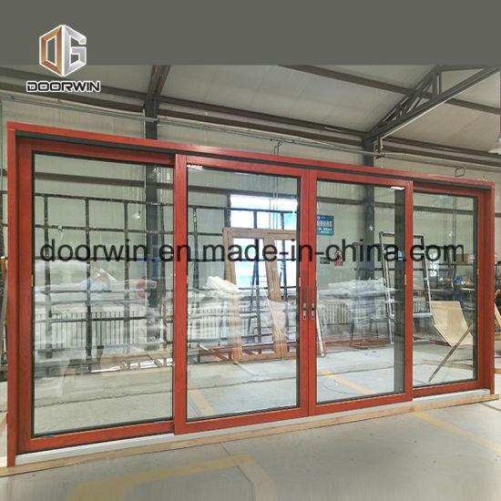 DOORWIN 2021Ultra Large Good View Lift Sliding Door, Convenient and Easy Opening Sliding Hollow Tempered Glass Doors - China Wood Door, Solid Wood Door