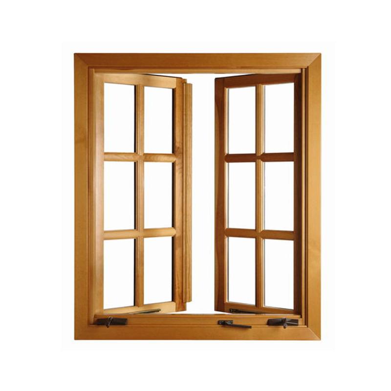 Doorwin 2021-American Casement and Awning Window With Foldable crank handle,  Timber Window With Exterior Aluminum Cladding02