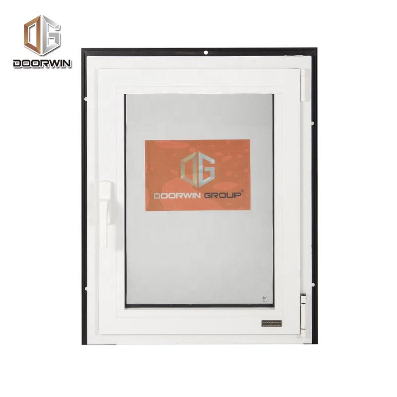 DOORWIN 2021Washington hot sale tempered glass thermal break aluminum made in China tilt and turn window as 2047by Doorwin