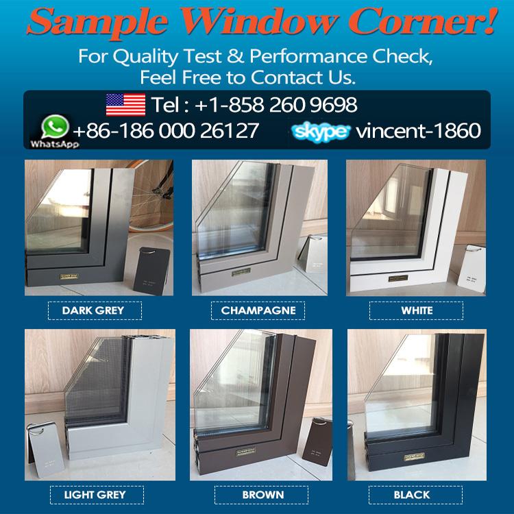 DOORWIN 2021Washington side hung casement window on glass curtain wall