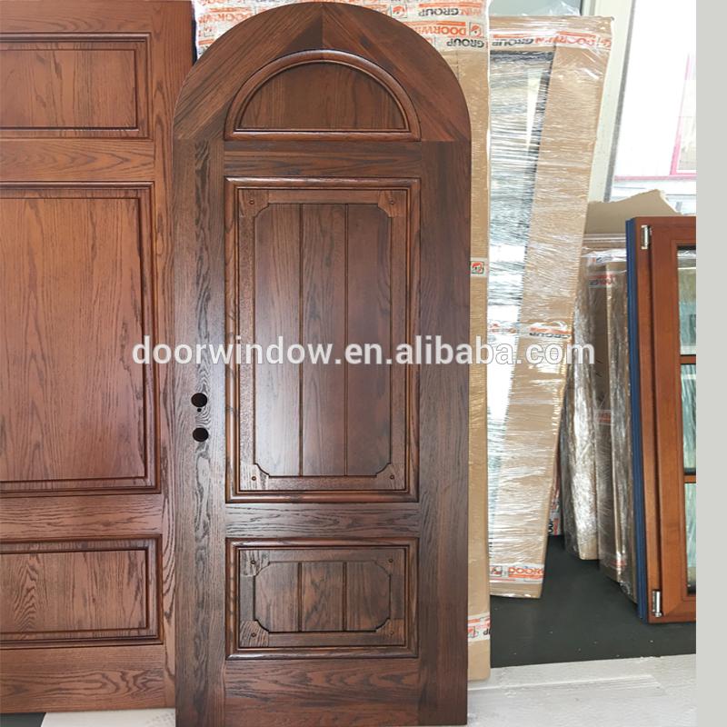 DOORWIN 2021Waterproof door villa wood used exterior doors for sale by Doorwin on Alibaba