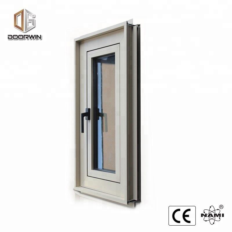 DOORWIN 2021Well Designed aluminum triple glass window &amp door and awning double with grill glazing windowsby Doorwin on Alibaba