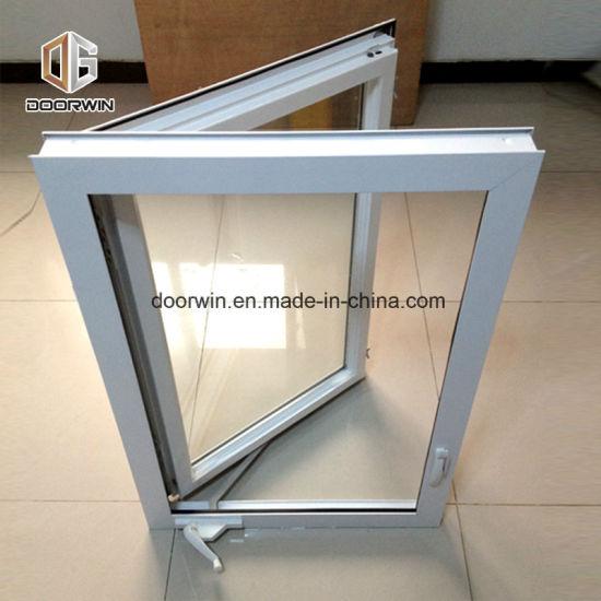 DOORWIN 2021White Aluminum Crank Open Window - China Crank Window Grill Design, Aluminium Windows in China