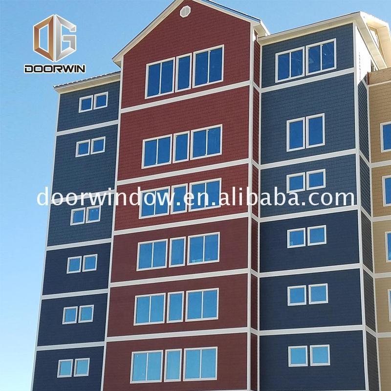 DOORWIN 2021White Aluminum Tilt Turn Casement Windows in accordance to America Building Code by Doorwin on Alibaba