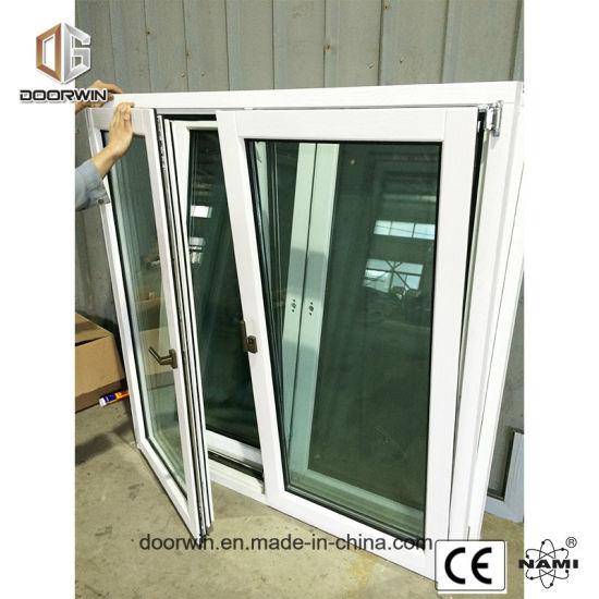 DOORWIN 2021White Color Aluminum - Covered Oak Wood with Interior Tilt Turn Windows - China Casement Inward Opening Window, 12mm Laminated Glass Window