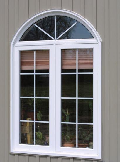 DOORWIN 2021White Color UPVC Casement Window with Double Glazing - China UPVC Casement Window, UPVC Window