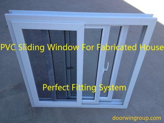 DOORWIN 2021White Color UPVC Sliding Window for Container House - China PVC Window, PVC Sliding Window