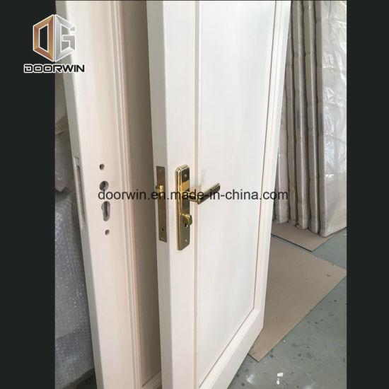 DOORWIN 2021White Oak Wood Raised Panel Interior Door - China Oak Solid Doors, Single Leaf Wooden Door