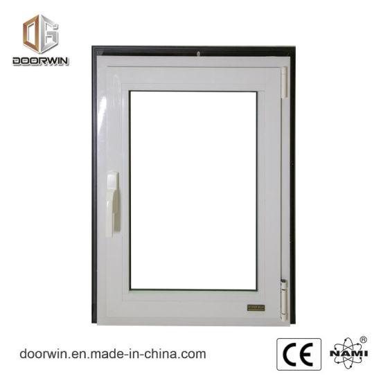 DOORWIN 2021White Tilt and Turn Window - China Aluminum Window, Teak Wood Window