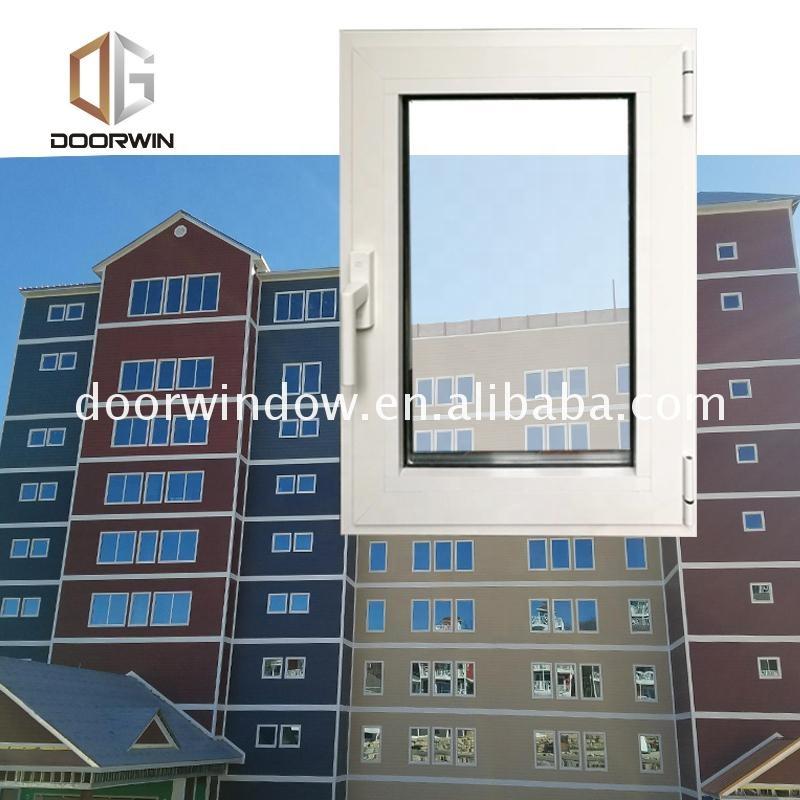 DOORWIN 2021White powder coating thermal break aluminium casement windows and doorsby Doorwin on Alibaba