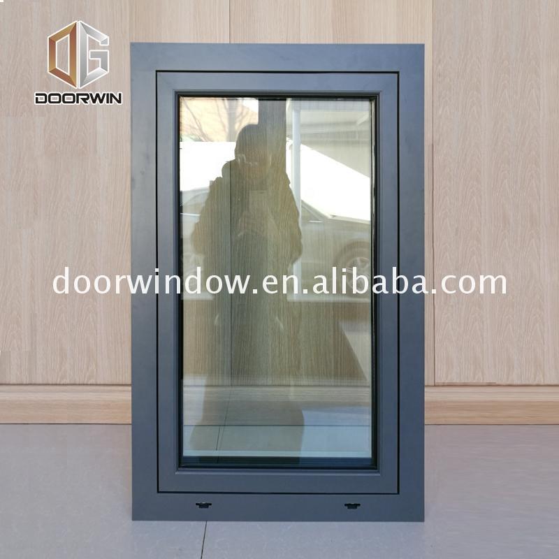 DOORWIN 2021White powder coating thermal break aluminium casement windows and doorsby Doorwin on Alibaba