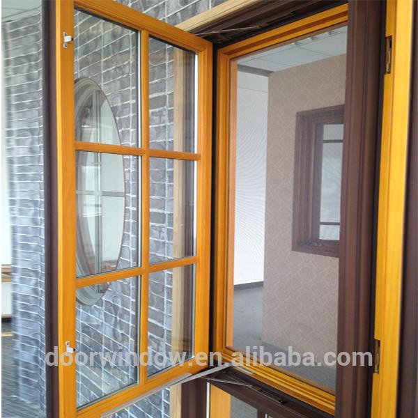DOORWIN 2021Wholesale price wood Crank Casement windows -American style casement