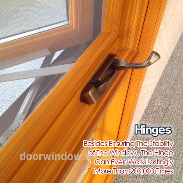 DOORWIN 2021Wholesale price wood Crank Casement windows -American style casement