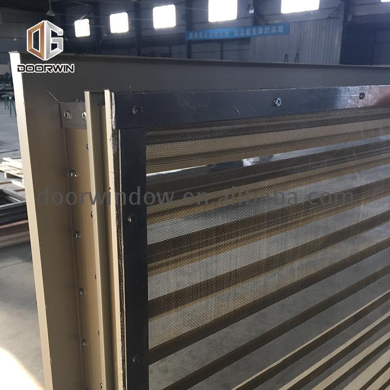 DOORWIN 2021Wholesale price pvc or aluminium windows louvered and