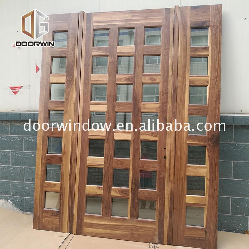 DOORWIN 2021Wholesale price teak wood door designs special lite doors