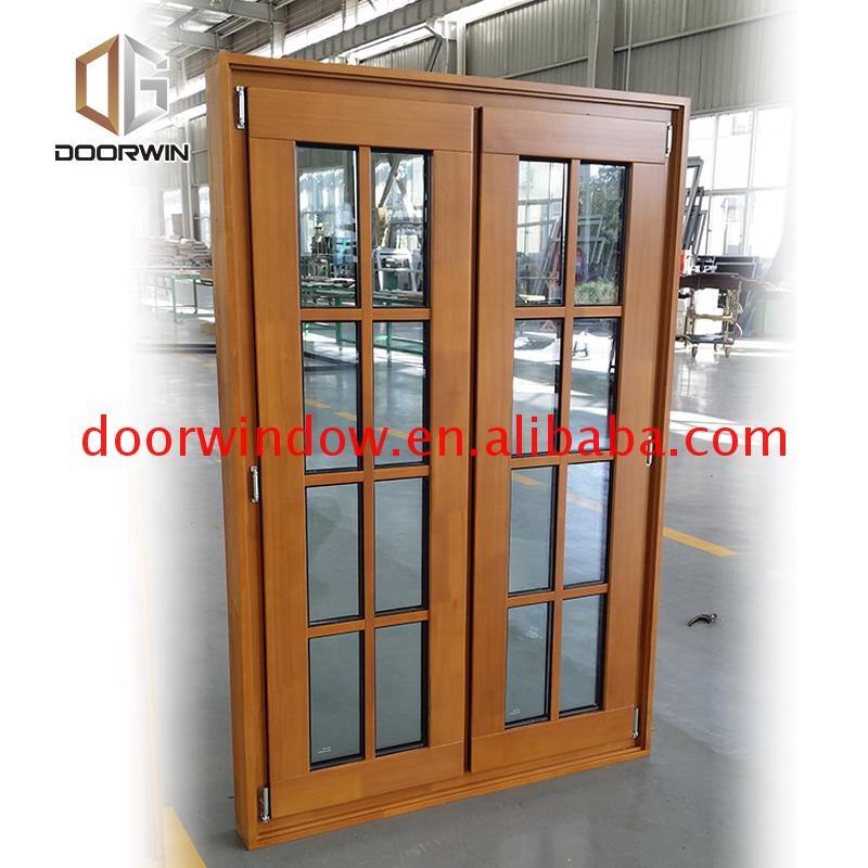 DOORWIN 2021Window grill models design india for aluminum low e glass windows by Doorwin on Alibaba