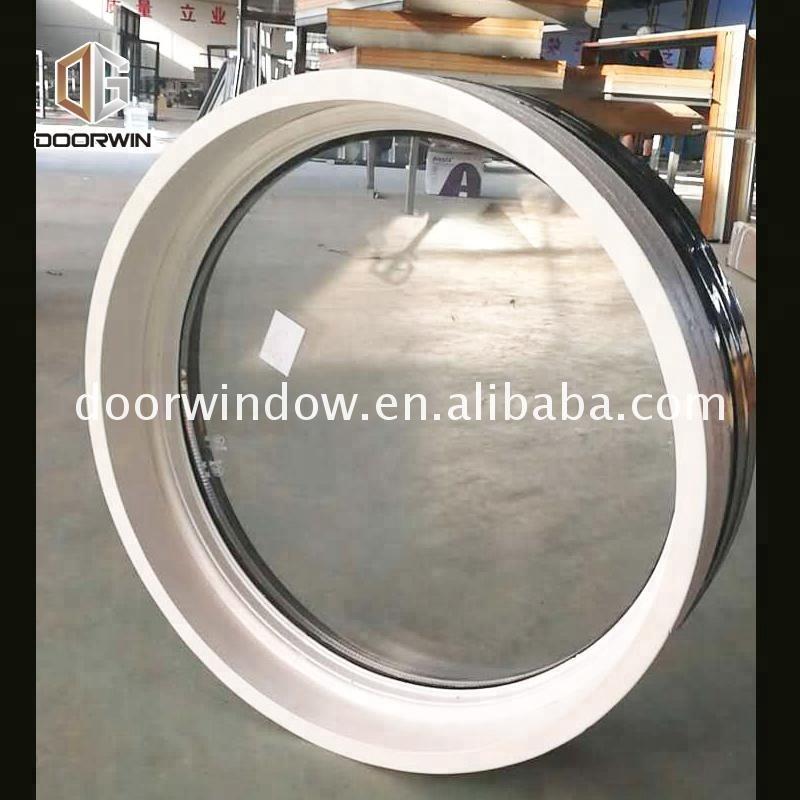 DOORWIN 2021Window with black color arch top treatments for arched windows by Doorwin on Alibaba