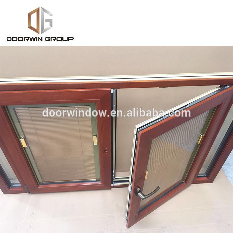 DOORWIN 2021Windows aluminium wood window fans for casement used sunroomby Doorwin on Alibaba