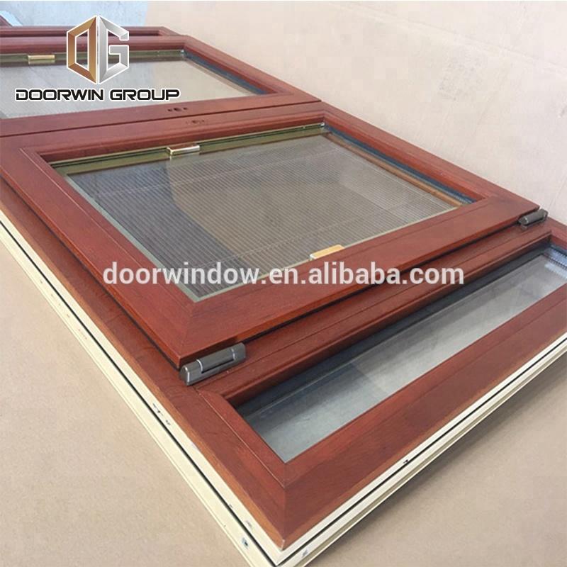 DOORWIN 2021Windows aluminium wood window fans for casement used sunroomby Doorwin on Alibaba