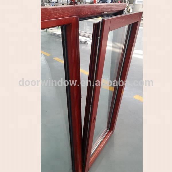 DOORWIN 2021Windows aluminium wood window size for aluminum seal brush whiteby Doorwin on Alibaba