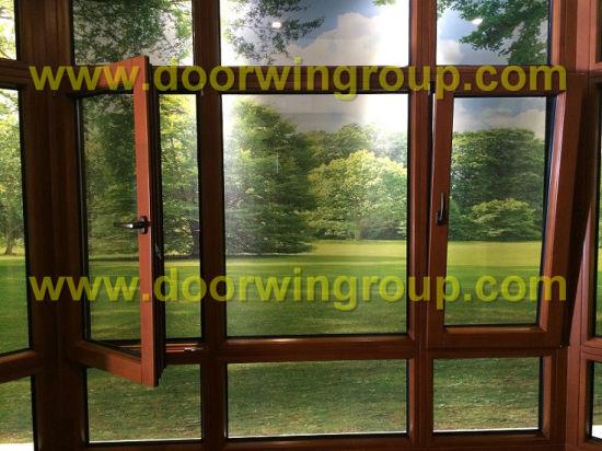 DOORWIN 2021Wood Aluminum Replacement Windows, Best Quality Wood Aluminum Windows with Double Glazed Glass - China High Class Wood Alu Window, Alu Wood Window