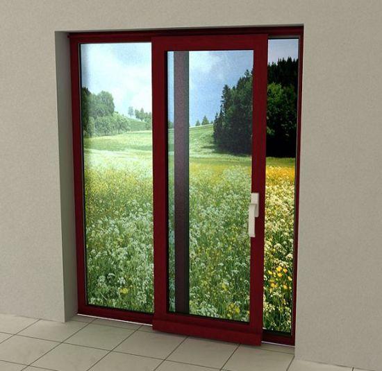 DOORWIN 2021Wood Color Finishing Heat-Insulation Aluminum Sliding Door - China Sliding Door, Sliding Doors