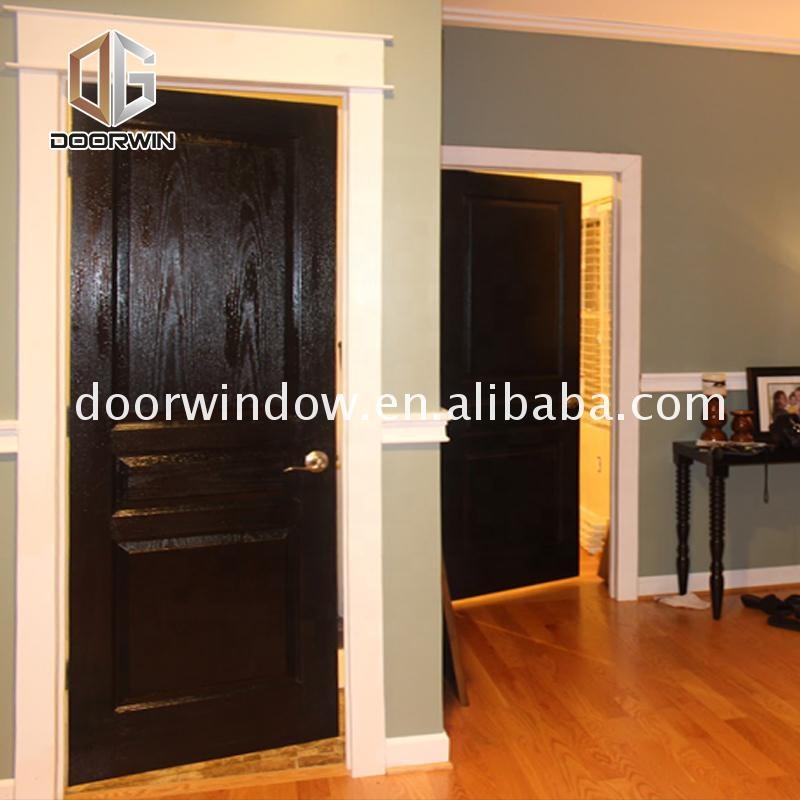 DOORWIN 2021Wood panel door design interior doors polish by Doorwin on Alibaba