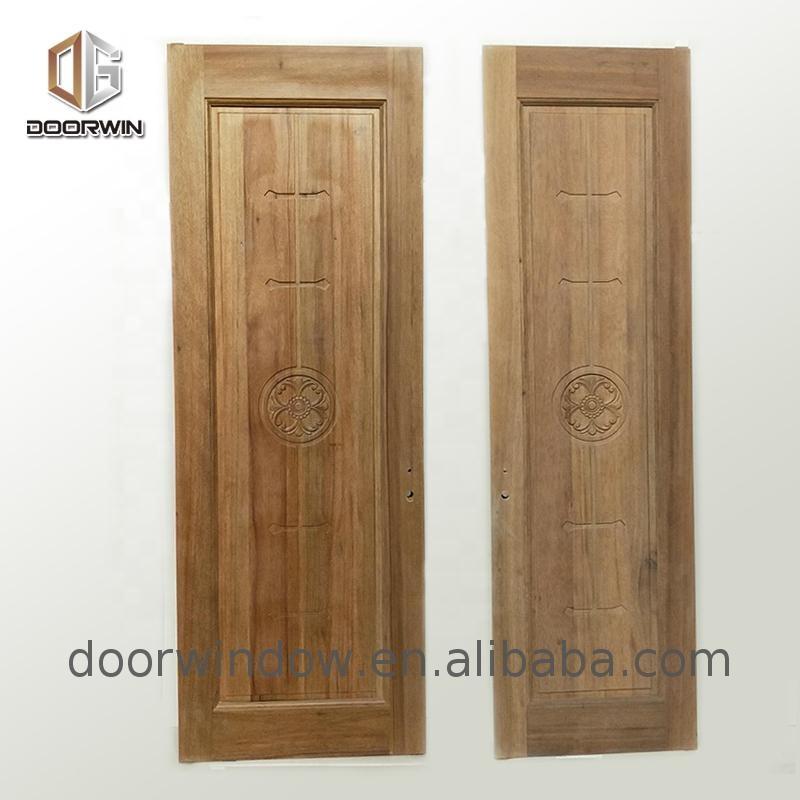 DOORWIN 2021Wooden door with frame decoration glass insert wood interior door glass insert wood interior door