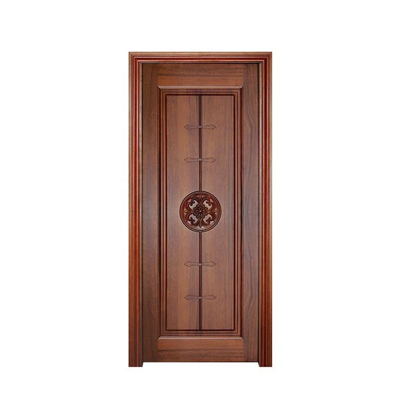 DOORWIN 2021Wooden doors for arc interiors wood grain entrance door solid wood with patterns casement door