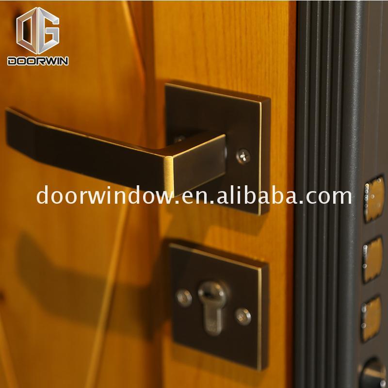 DOORWIN 2021Wooden entry doors double panel design catalogue by Doorwin on Alibaba