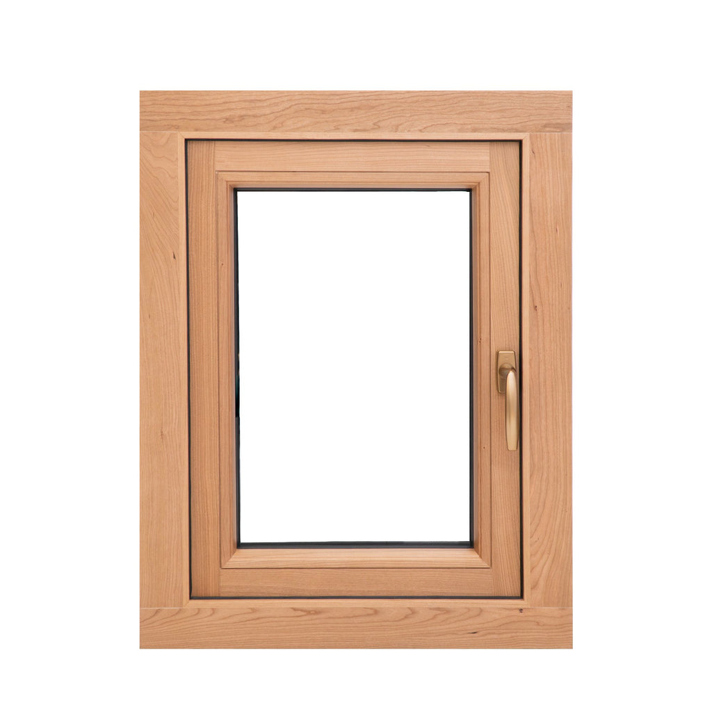 DOORWIN 2021Wooden  swing window wood tilt and turn